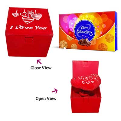 "Music Love Box -code012, Cadburys celebrations chocolate box - Click here to View more details about this Product